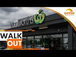 Thousands of Woolworths employees go on strike | Sunrise