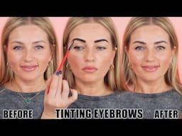 Tinting Eyebrows At Home Using Refectocil Tint Easy Step By Step Tutorial