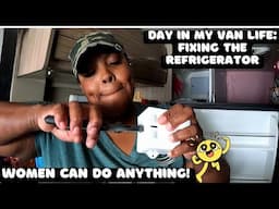 Replacing Nova Kool RV Refrigerator Thermostat | Winnebago Travato 59G | Solo Female Van Life