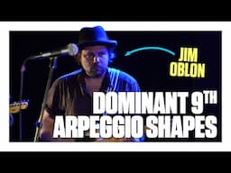 Jim Oblon: Implying dominant 9th chords with arpeggios