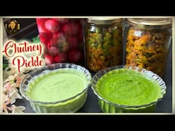 Pickles & Chutney का Perfect Combo – एकदम आसान और टेस्टी!