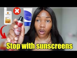 You dont need to use sunscreens | 5 Facts