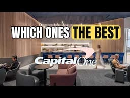 I Visited All 3 Capital One Airport Lounges | Which One Was The Best?