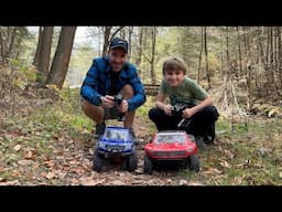 Running Our RC Trucks at the State Park