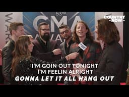 Tbt 2019 CMA Red Carpet. Home Free, Scotty, Gabby, & the Late Joe Diffie sing female artist's songs