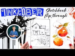 Sketchbook Tour Inktober 2024: All 31 Sketches in One Video!