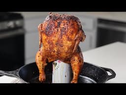 This Has To Be The MOST Juiciest Beer Can Chicken Ever | Bake Chicken Recipe