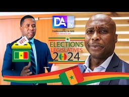 [ 🛑 DIRECT  ]  Élections législatives 2024 : vote de Barthelemy Toye Dias et Bougane gueye Dany