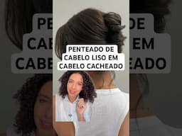 PENTEADO FÁCIL PRA CABELO CACHEADO | JULIANA LOUISE