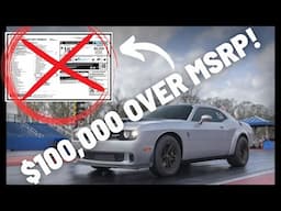 😈WHY PAYING $100,000 OVER MSRP FOR A DOGE DEMON 170 ISN'T A RIP OFF!- Let Me Explain!😈