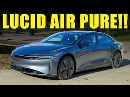 Living With A $75,000 Lucid Air Pure!!