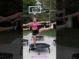 15 MIN Rebounder Cardio Workout With Arm Toning | Mini Trampoline Sweat Sesh 😅