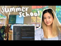 SUMMER SCHOOL 🌞CS Major edition🌞 A WEEK IN MY LIFE