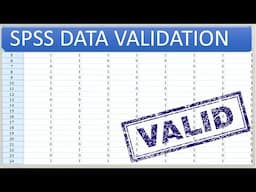 Data Validation in SPSS: Your Ultimate Guide to Error-Free Analysis (Amharic)