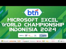 Microsoft Excel World Championship Indonesia 2024 (Excel Esports)