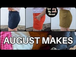 August 2024 Sewing Round Up