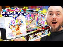 Das neue POKEMON Set PRISMATISCHE ENTWICKLUNGEN ist DA! 💎 Live News