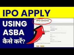 ASBA IPO Apply - ASBA Bank IPO Application