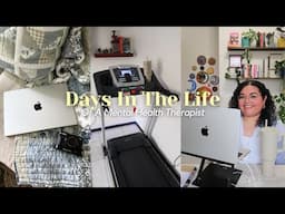 Days In The Life Of A Mental Health Therapist | Crisis Situations, Night Routine, Self-Care