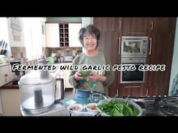 Fermented Wild Garlic Pesto Recipe