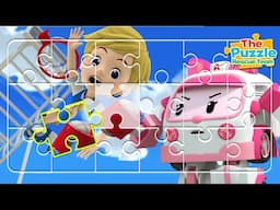 Puzzle Rescue Team│What to Do When Falling from a Height│POLI Game│Puzzle Game│Robocar POLI TV