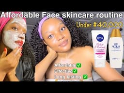 BUDGET FRIENDLY SKINCARE ROUTINE UNDER 40k✅| Affordable face care products that works