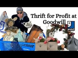 Trash To Treasure Thrifting For Profit at Goodwill - reselling - out dated to on trend