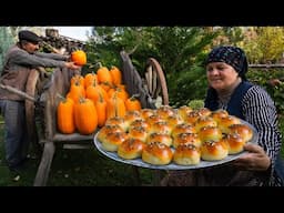 Sweet Pumpkin Buns | Cozy Autumn Recipe 🍂🍁