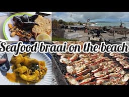 Die Strandloper - fish braai on the beach in Langebaan || 10 courses of seafood || Weskus experience