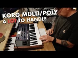 KORG MULTI/POLY - Impressive synth with a learning curve