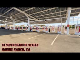 World's Biggest Tesla SuperCharger! ⚡🔌