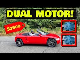 We Put Two Electric Motors in Hondas Smallest Sports Car and it Rips!