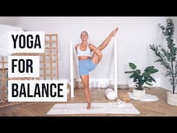 YOGA FOR BALANCE | 30-Minute Yoga Flow | CAT MEFFAN