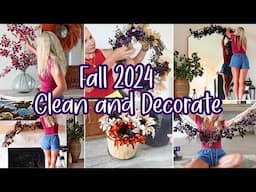 FALL DECORATE WITH ME / FALL DECORATING IDEAS / FALL CLEAN AND DECORATE 2024