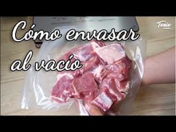 🥩 Cómo envasar carnes al vacío 🥩 | Todo lo que necesitas saber (sobre la envasadora al vacío)