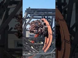 Iron Rattler, Six Flags Fiesta Texas, off-ride POV #Coaster #Rollercoaster @SixFlagsFiestaTexas