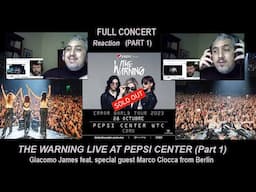 The Warning (Live Pepsi center full concert) Part 1 reaction feat. guest Marco Ciocca. Giacomo James