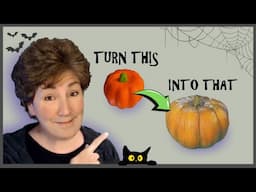 Transform a Dollar Store Pumpkin