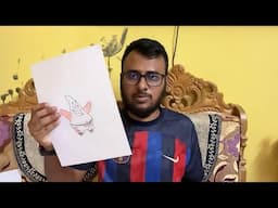 Coloring a picture of a starfish in a cartoon| Dilli Wale Sharma Ji