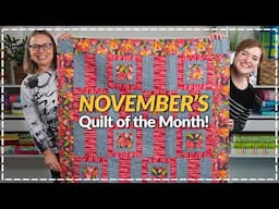 Make the "Gallery" Quilt | November's Fast & Easy Quilt of the Month!