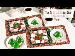 Tea & Cookies for Two - December | Shabby Fabrics