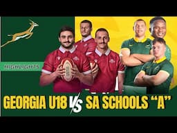 South Africa U18 "A" vs Georgia U18: Power vs. Speed in SA Series Showdown!