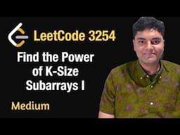 Find the Power of K-Size Subarrays I - Leetcode 3254 - Python