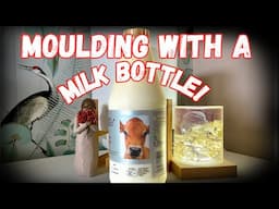 Mould Resin in a MILK Bottle! Resin Hologram with Let’s Resin