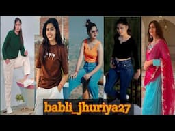 Babita kumari instagram reels || Babita Jhuriya moj video||  babli_jhuriya27 insta I'd