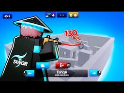 I met a HACKER pretending to be me, so I 1v1'd him.. (Roblox Rivals)