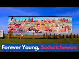 Exploring the Small Village of Young, Saskatchewan