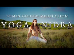 10 Minute Yoga Nidra | Guided Breathing Meditation to Release Tension