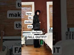 how to make an outfit for FALL 🍁✨ #outfitideas #styleadvice #unisex #unisexstyle #autumnfashion