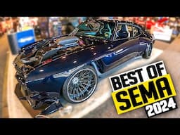 Insane SEMA Builds & Crazy Burnouts! Salvage to Savage at SEMA 2024